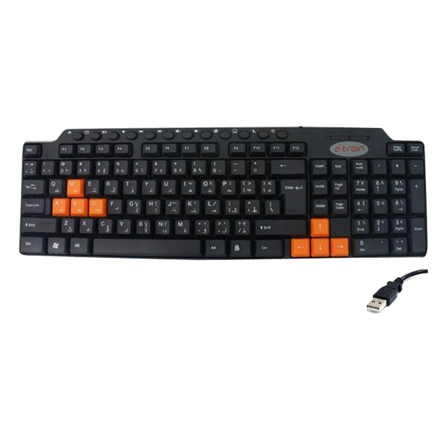 E-Train KB012 Multimedia Keyboard