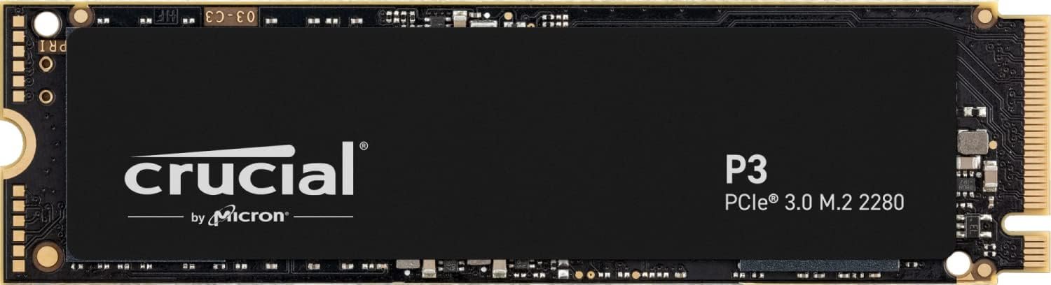 Crucial E100 M.2 NVMe SSD - 480GB
