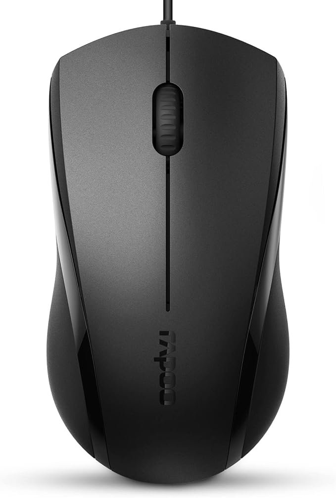 Rapoo N1200 Silent Wired Mouse