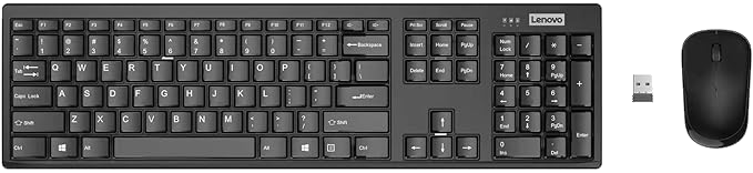 Lenovo 100 Wireless Keyboard & Mouse Combo