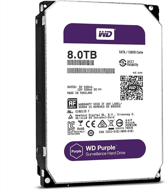 WD Purple HDD - 8TB