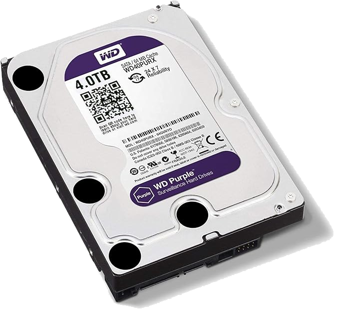 WD Purple HDD - 4TB